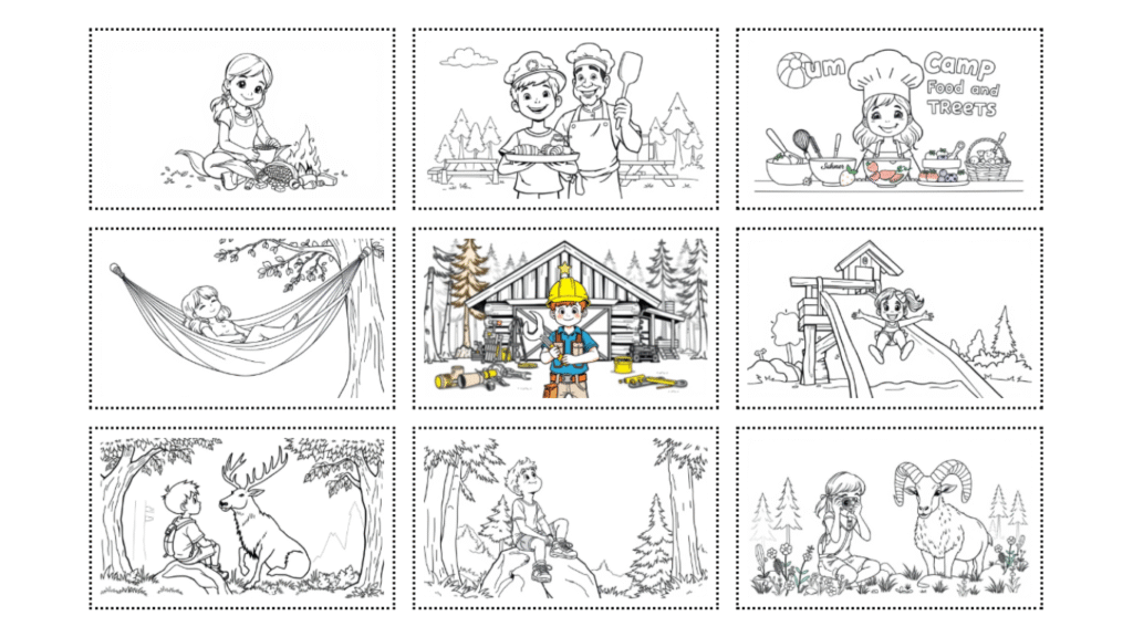 Summer-Coloring-Pages-(PLR)